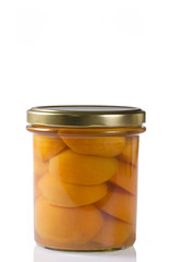 frutta sciroppata - albicocche