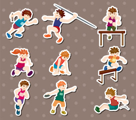 sport player stickers