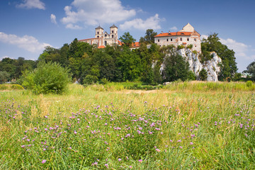 Benedictine monastery in Tyniec near Cracow, Poland