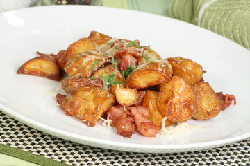 Potatos and bacon