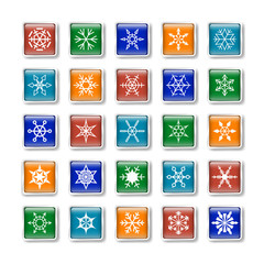 Snowflake icons