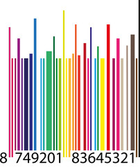 codice a barre muticolor