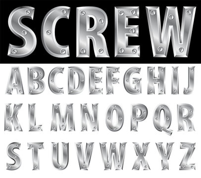 screw letters