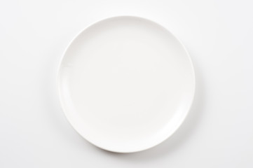 白色の皿のクローズアップ - obrazy, fototapety, plakaty