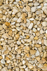 Kalkstein-Kies vertikal