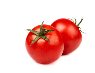 Two red tomato