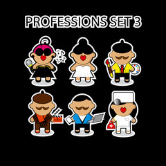 Art, medicine, cinema, pop star, artist, programmer, ballet peop