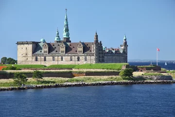 Crédence de cuisine en verre imprimé Scandinavie Kronborg castle