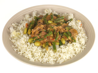 Red Thai Duck Curry