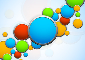 Background with circles