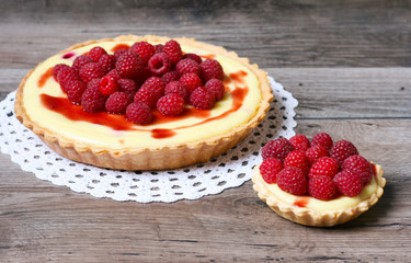Raspberry cheesecake