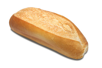 Bread on a white background