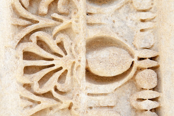 Carved Wall.