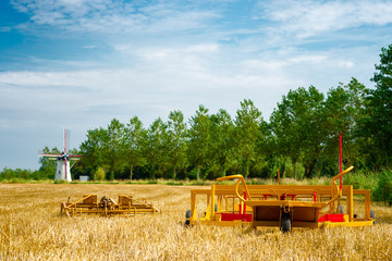 Fototapeta premium agricultural machinery