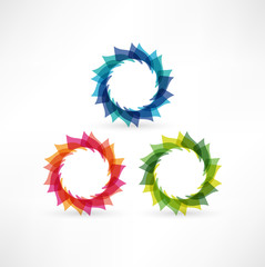 Business abstract icons