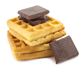 wafer, chocolate