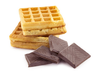 wafer, chocolate
