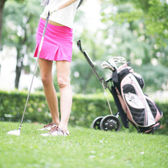 Golf spielen