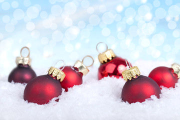 Fototapeta premium Christbaumkugeln