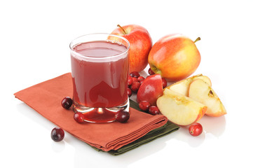 Cranberry apple juice