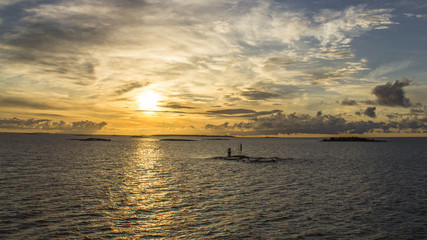 Fototapeta na wymiar Sunrise at sea