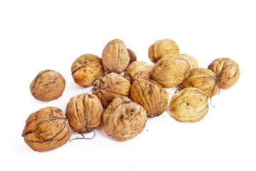 Large, fresh walnuts