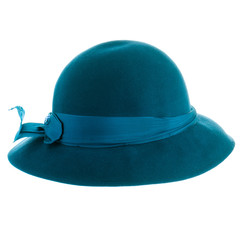 Blue vintage hat