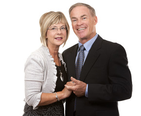 formal mature couple