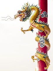 Obraz na płótnie Canvas Chiński smok