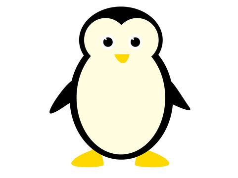 illustration of cute penguin