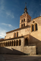 Fototapeta na wymiar Church of San Martn in Segovia (Spain)