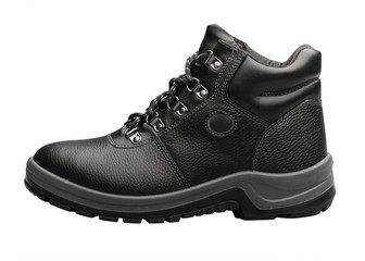 Black leather shoe for your adventure journey working or hiking
