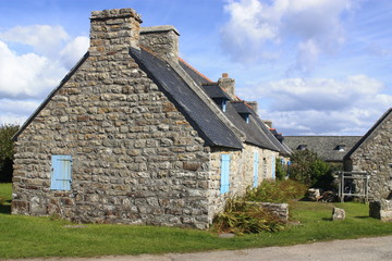 Fototapeta na wymiar Vieille maison bretonne