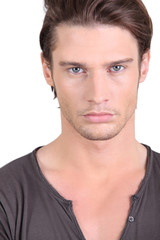 Obraz premium Young male model