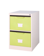 Colorful bright green cupboard great for storage and keep stuffs