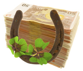 avoir la chance de gagner beaucoup d'argent