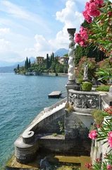 Stof per meter View to the lake Como from villa Monastero. Italy © HappyAlex