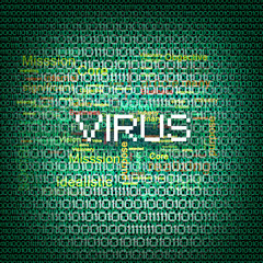 computer virus symbol