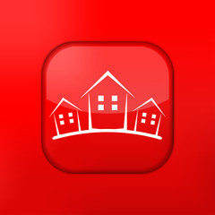 Vector version. Real estate icon. 