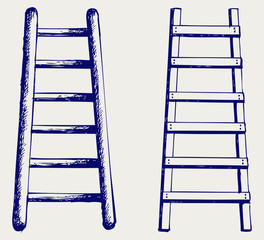 Staircase. Doodle style