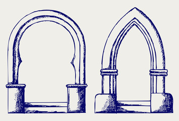 Arch. Doodle style