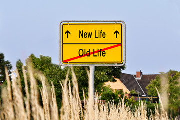 new life old life