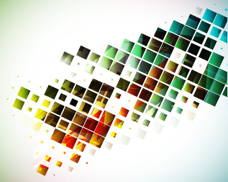abstract mosaic background, eps10 vector illustration