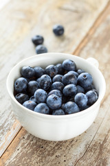 fresh blueberries