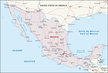 Mexico road map