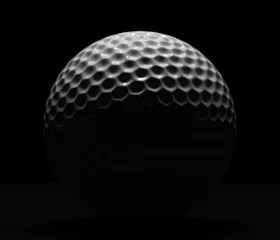 Papier Peint photo Golf Balle de golf isolée