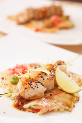 seafood kebab