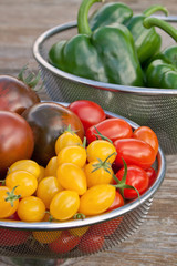 Tomaten und Paprika