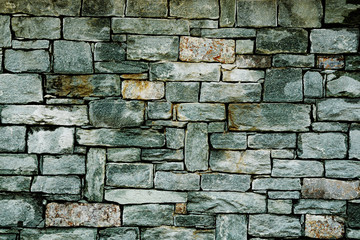 Architectural detail- cut stone wall