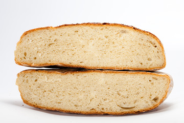 large loaves of bread traditionally roasted